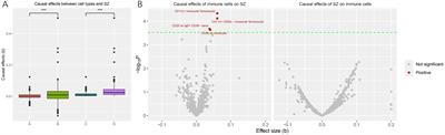 The causal relationship between immune cell traits and schizophrenia: a Mendelian randomization analysis